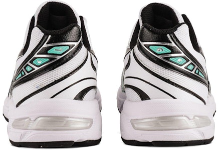 亚瑟士 Gel-1130 白色黑色蓝绿色运动鞋 1201A531-101 Purchase 亚瑟士 Gel-1130 白色黑色蓝绿色运动鞋 1201A531-101