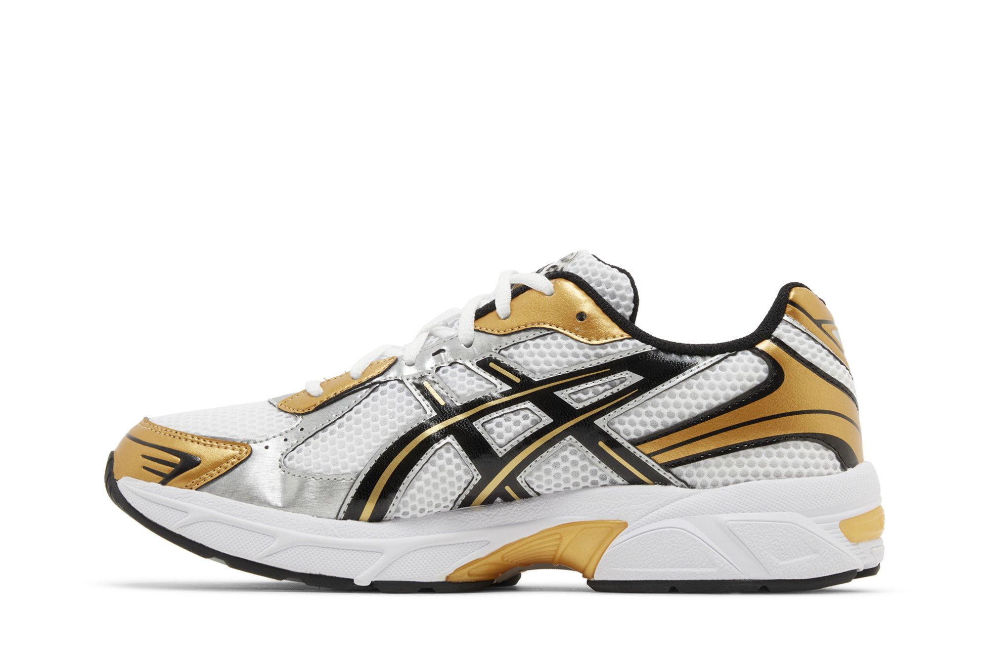 Lookbook 亞瑟士 Gel-1130 防滑 低筒 跑步鞋 男女同款 白金色