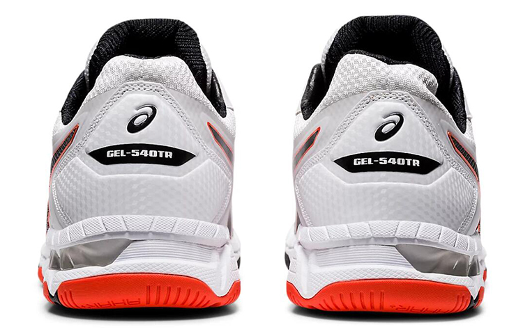 Shop ASICS Gel-540tr (2E) White/Black/Orange S612Y-105