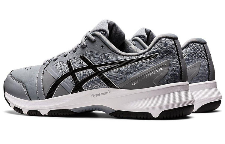 Shop Asics Gel-550TR 低筒跑步鞋 灰黑 2E寬