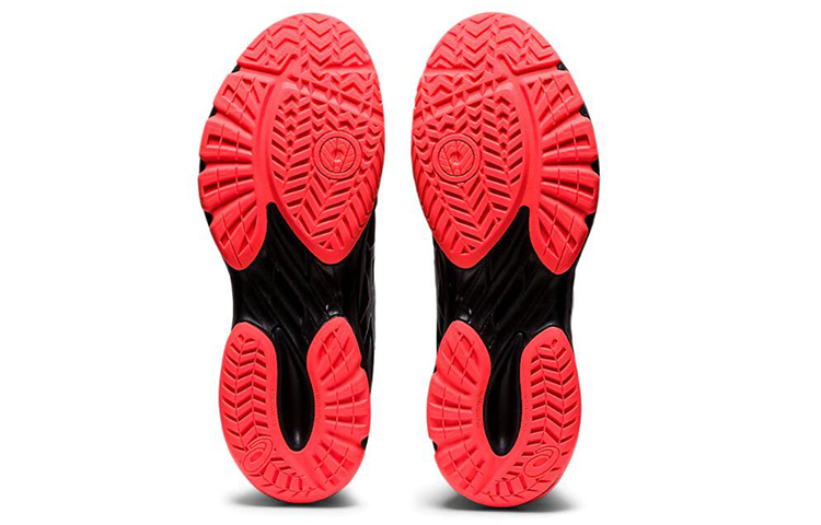 Details for ASICS Gel-Beyond 6 'Negro Rojo Amanecer' 1071A049-010