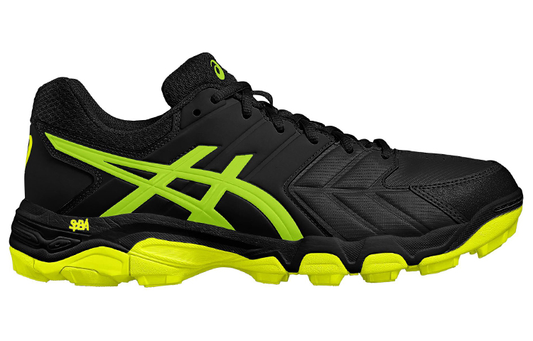 Order ASICS Gel-Blackheath 6 舒适透气低帮跑鞋 黑绿配色 P615Y-9085