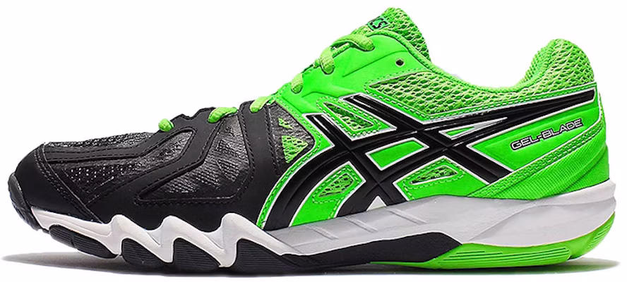 ASICS Gel-Blade 5 ''Noir Vert'' R506Y-8590 Buy ASICS Gel-Blade 5 ''Noir Vert'' R506Y-8590