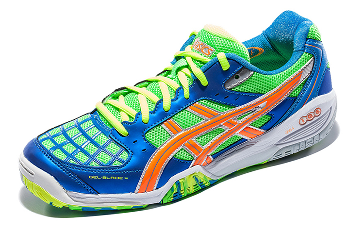 Order Asics Gel-Blade 5 輕便舒適羽球鞋 藍橙