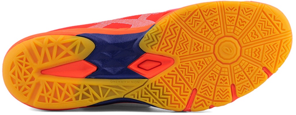 ASICS Gel-Blade 6 'Orange Blue Colorblock' R703N-811 Purchase ASICS Gel-Blade 6 'Orange Blue Colorblock' R703N-811