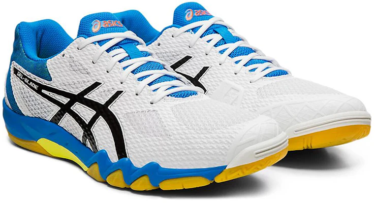 Asics Gel-Blade 7 白藍黑 慢跑鞋 Lookbook Asics Gel-Blade 7 白藍黑 慢跑鞋