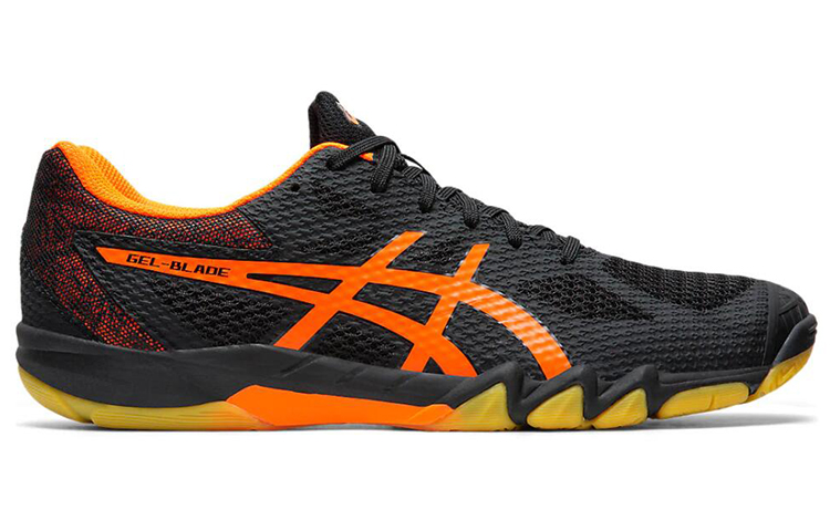 Order Asics Gel-Blade 7 黑橙色 跑步鞋
