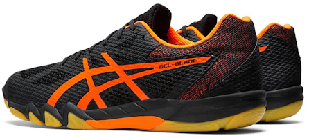 Shop Asics Gel-Blade 7 黑橙色 跑步鞋