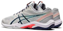 Shop アシックス ゲルブレード8 グレー/サンライズレッド 1071A066-960
