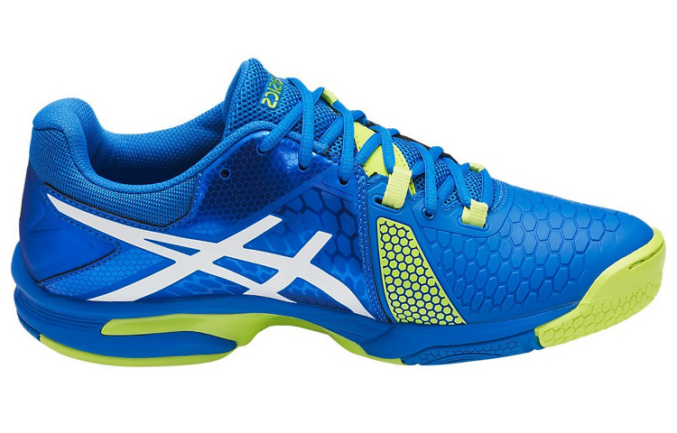 Order ASICS Gel-Blast 7 ''Blauw Wit'' E608Y-4377