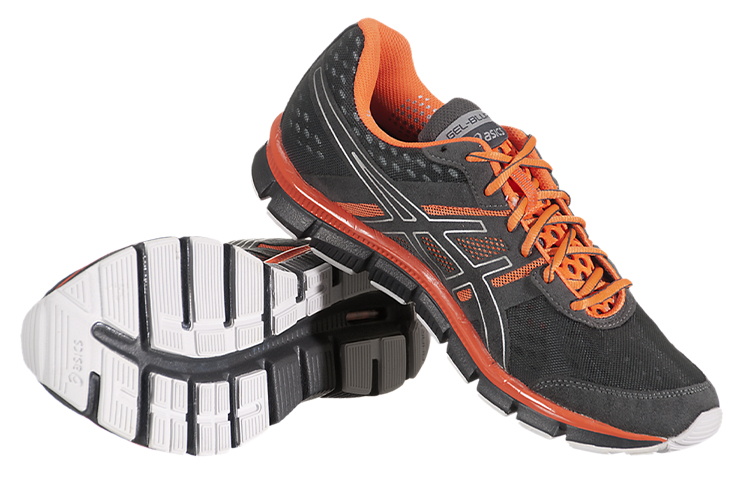 Shop ASICS Gel-Blur33 ''Schwarz Orange Silber'' T1H3N-7593