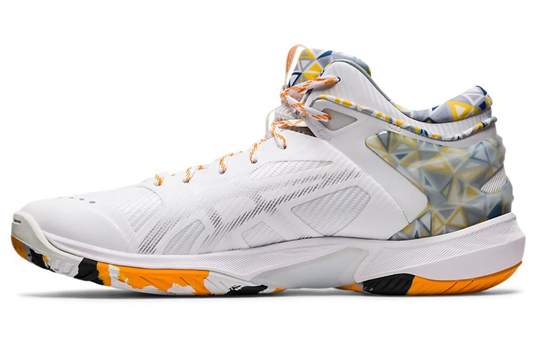 ASICS Gel-Burst 24 GE 'White Yellow' 1063A016-100