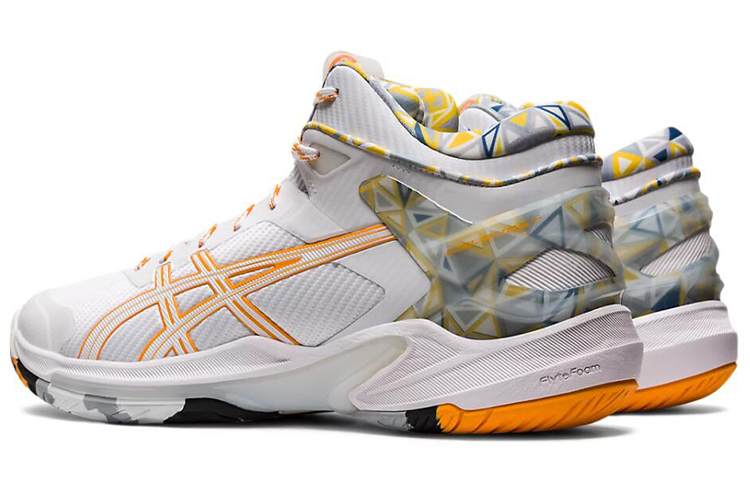 Lookbook ASICS Gel-Burst 24 GE 'White Yellow' 1063A016-100