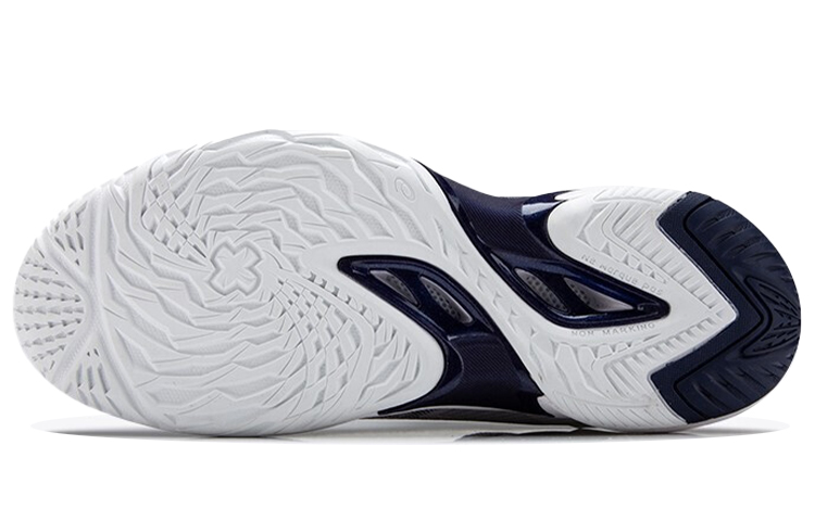 Shop ASICS Gel-Burst 24 白/蓝 1063A015-103