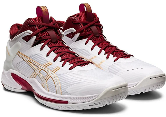 ASICS Gel-Burst 24 White/Red 1063A015-101 Shop ASICS Gel-Burst 24 White/Red 1063A015-101