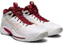 Shop ASICS Gel-Burst 24 White/Red 1063A015-101