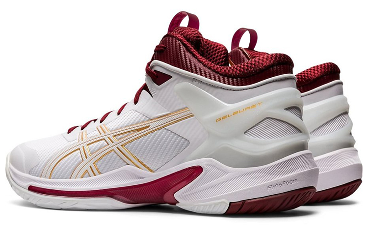 Purchase ASICS Gel-Burst 24 White/Red 1063A015-101