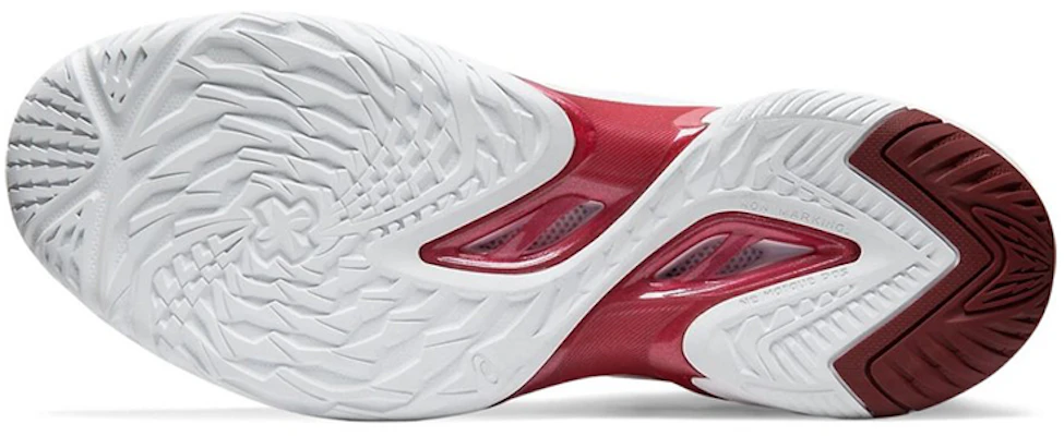 ASICS Gel-Burst 24 White/Red 1063A015-101 Details for ASICS Gel-Burst 24 White/Red 1063A015-101
