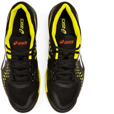 ASICS Gel-Challenger 12 'Black White Yellow' 1041A045-015 Shop ASICS Gel-Challenger 12 'Black White Yellow' 1041A045-015