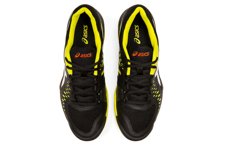 Shop ASICS Gel-Challenger 12 'Black White Yellow' 1041A045-015