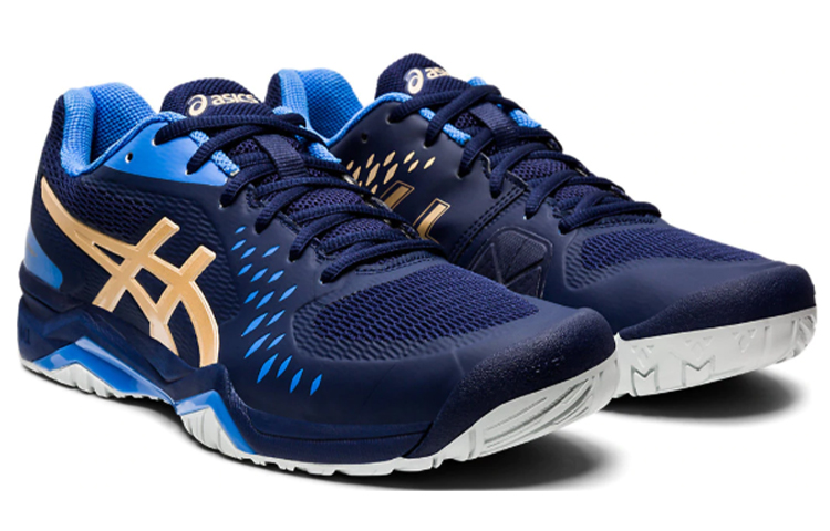 Lookbook ASICS Gel-Challenger 12 Blue/Golden 1041A045-401