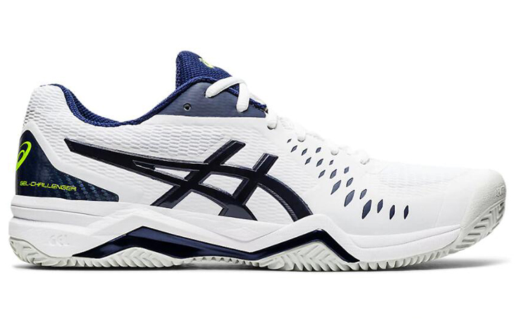 Order ASICS Gel-Challenger 12 Clay Blau Weiß Tennisschuhe 1041A048-116