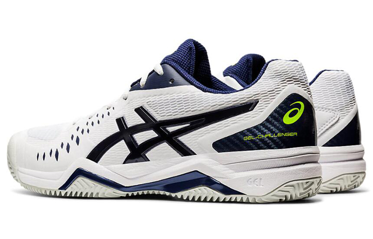 Shop ASICS Gel-Challenger 12 Clay Blau Weiß Tennisschuhe 1041A048-116