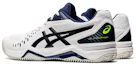 Shop ASICS Gel-Challenger 12 Clay Blau Weiß Tennisschuhe 1041A048-116