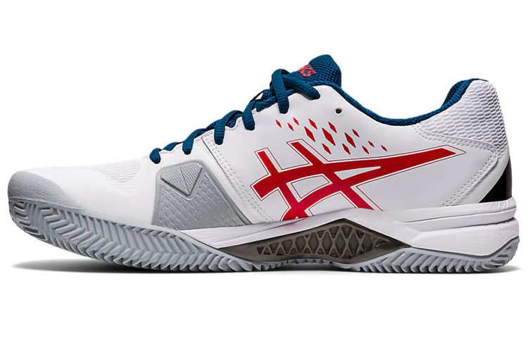 ASICS Gel-Challenger 12 Clay White/Red 1041A048-117