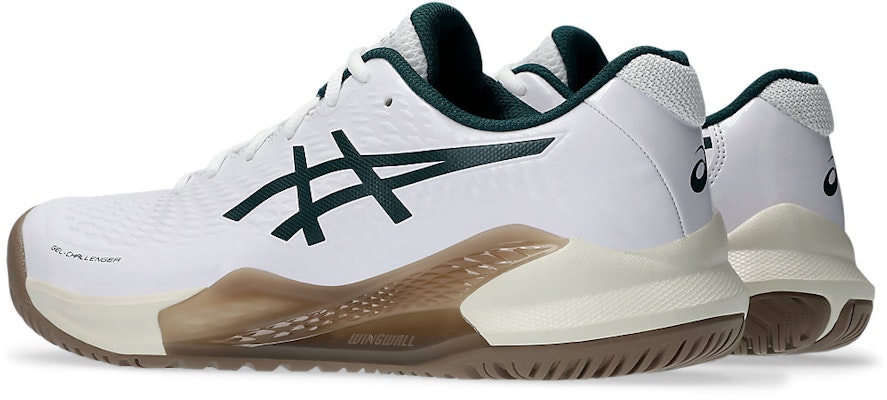 ASICS GEL-CHALLENGER 14 All Court Tennis Shoes White/Saxon Green 1041A405-104 Lookbook ASICS GEL-CHALLENGER 14 All Court Tennis Shoes White/Saxon Green 1041A405-104