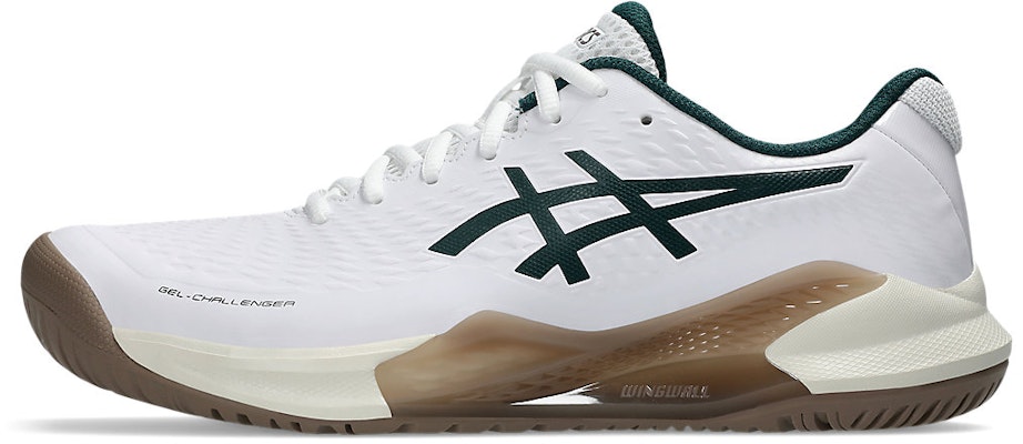 ASICS GEL-CHALLENGER 14 All Court Tennis Shoes White/Saxon Green 1041A405-104 Cheap ASICS GEL-CHALLENGER 14 All Court Tennis Shoes White/Saxon Green 1041A405-104