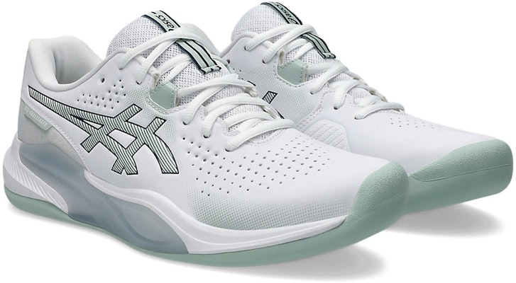 ASICS GEL-Challenger 15 Indoor Tennis Sneakers White/Lichen Rock 1043A025-100 Order ASICS GEL-Challenger 15 Indoor Tennis Sneakers White/Lichen Rock 1043A025-100