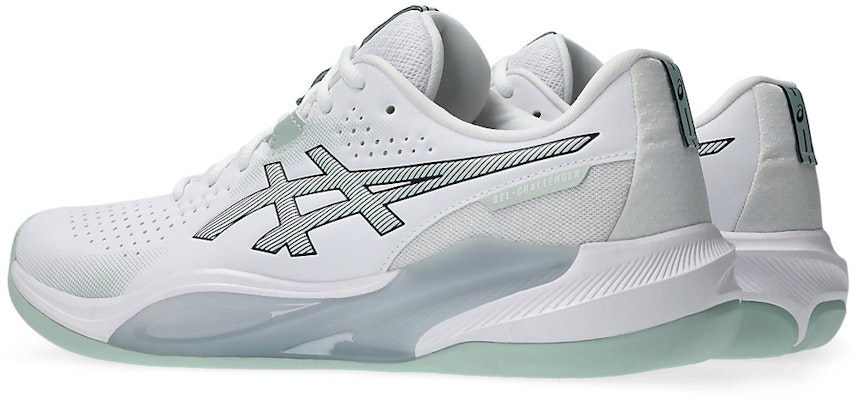 ASICS GEL-Challenger 15 Indoor Tennis Sneakers White/Lichen Rock 1043A025-100 Lookbook ASICS GEL-Challenger 15 Indoor Tennis Sneakers White/Lichen Rock 1043A025-100
