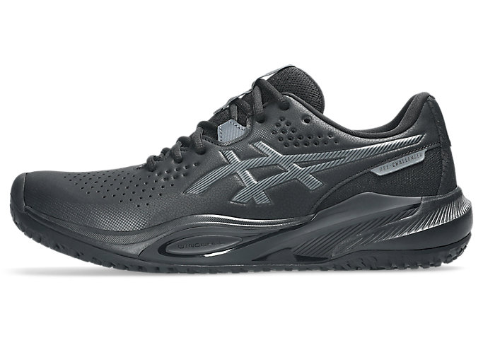 ASICS GEL-CHALLENGER 15 OC (Omni-Clay Court Tennis Shoes) Black/Carrier Grey 1043A026-002
