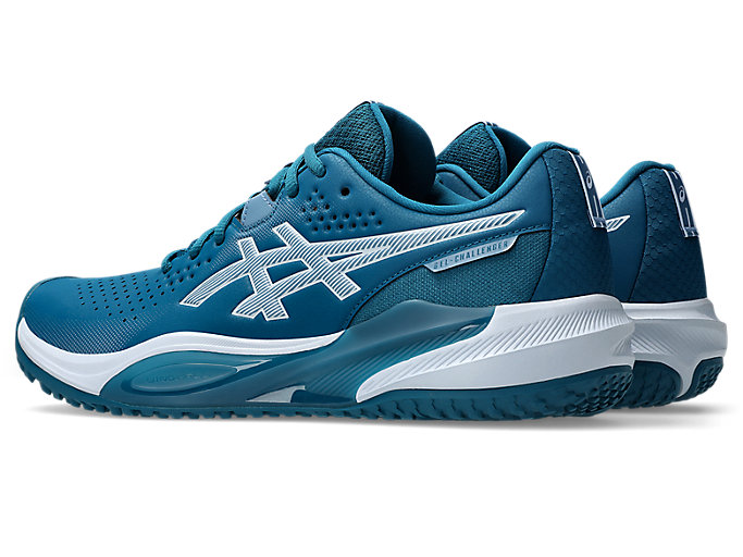 Lookbook ASICS GEL-Challenger 15 OC 網球鞋 深藍綠/灰色 1043A026-400