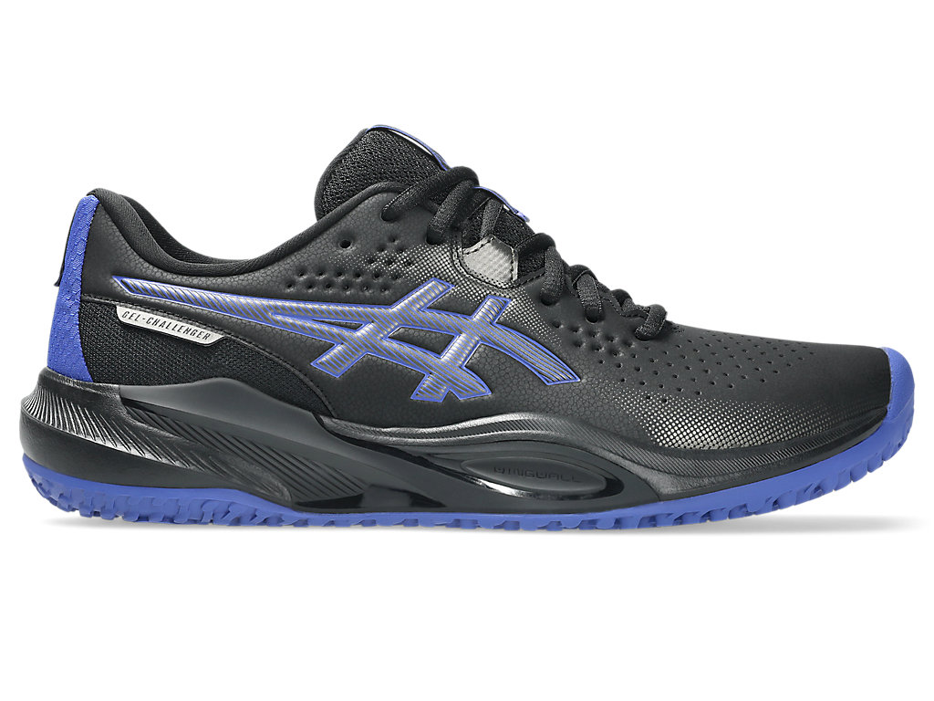 ASICS GEL-CHALLENGER 15 OC Tennis Shoes Black/Dark Cobalt 1043A026-001