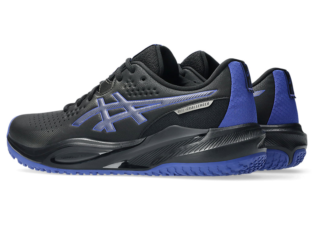 Lookbook 아식스 젤-챌린저 15 OC 테니스 슈즈 블랙/다크 코발트 1043A026-001