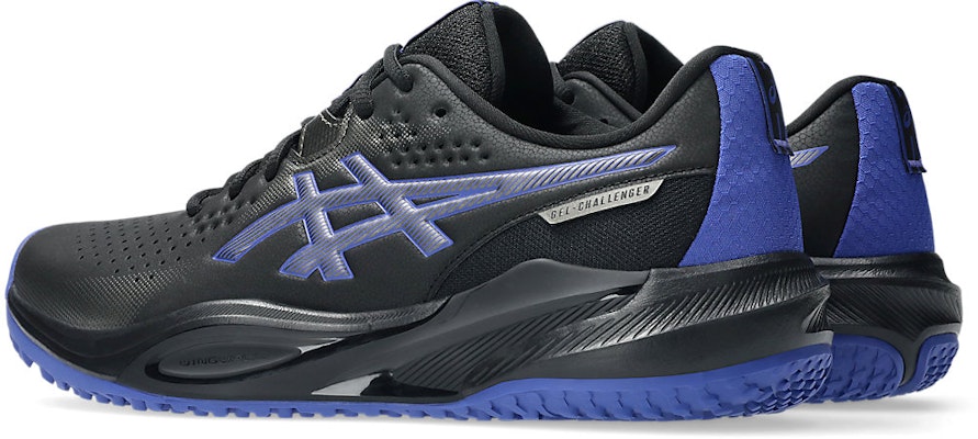 ASICS GEL-CHALLENGER 15 OC Tennis Shoes Black/Dark Cobalt 1043A026-001 Lookbook ASICS GEL-CHALLENGER 15 OC Tennis Shoes Black/Dark Cobalt 1043A026-001