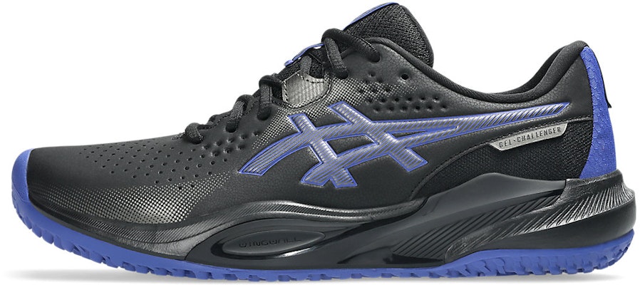 ASICS GEL-CHALLENGER 15 OC Tennis Shoes Black/Dark Cobalt 1043A026-001 Cheap ASICS GEL-CHALLENGER 15 OC Tennis Shoes Black/Dark Cobalt 1043A026-001