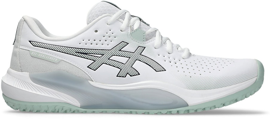 ASICS GEL-CHALLENGER 15 OC Tennis Shoes White/Lichen Rock 1043A026-100 Buy ASICS GEL-CHALLENGER 15 OC Tennis Shoes White/Lichen Rock 1043A026-100