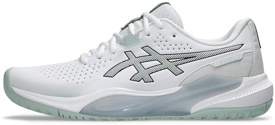 ASICS GEL-CHALLENGER 15 Tennis Shoes White/Lichen Rock 1043A024-100 Cheap ASICS GEL-CHALLENGER 15 Tennis Shoes White/Lichen Rock 1043A024-100
