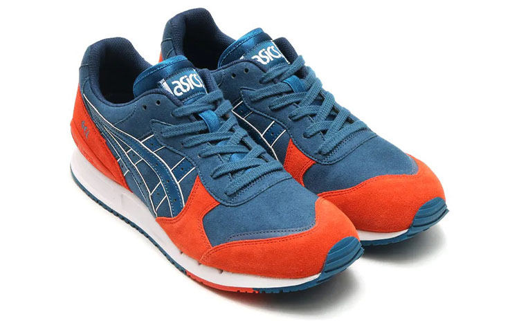 Lookbook ASICS Gel-Classic Basse Bleu/ ''Orange'' TQ6F2N-2445