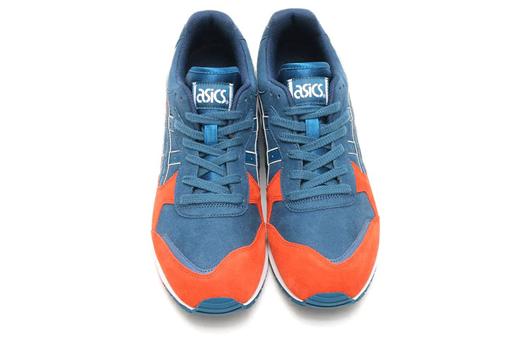 Shop ASICS Gel-Classic Basse Bleu/ ''Orange'' TQ6F2N-2445