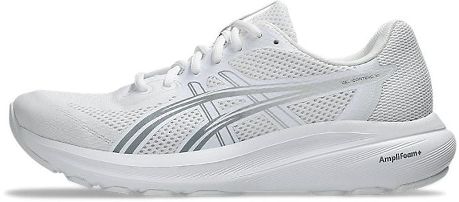 ASICS Gel-Contend 10 Extra Wide Running Shoes White/Concrete 1011C250-100 Buy ASICS Gel-Contend 10 Extra Wide Running Shoes White/Concrete 1011C250-100