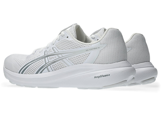 Lookbook ASICS Gel-Contend 10 Extra Wide Running Shoes White/Concrete 1011C250-100
