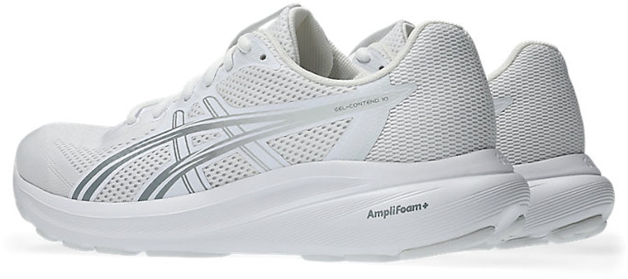 ASICS Gel-Contend 10 Extra Wide Running Shoes White/Concrete 1011C250-100 Lookbook ASICS Gel-Contend 10 Extra Wide Running Shoes White/Concrete 1011C250-100