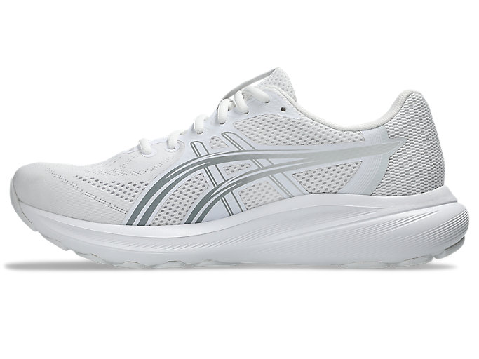 Shop ASICS Gel-Contend 10 Extra Wide Running Shoes White/Concrete 1011C250-100