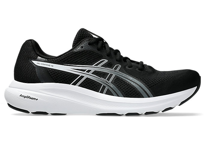Cheap ASICS Gel-Contend 10 Chaussures de Course Noir/Blanc 1011C249-003