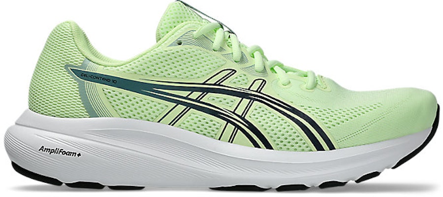 ASICS GEL-CONTEND 10 Running Shoes Illuminate Yellow/Midnight 1011C249-750 Cheap ASICS GEL-CONTEND 10 Running Shoes Illuminate Yellow/Midnight 1011C249-750