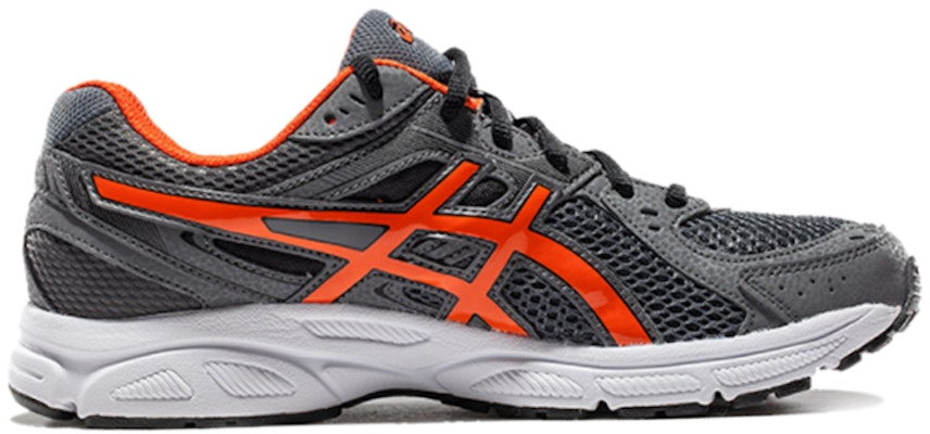 亞瑟士 Gel-Contend 2 緩衝耐磨跑步鞋 深灰橙 Order 亞瑟士 Gel-Contend 2 緩衝耐磨跑步鞋 深灰橙
